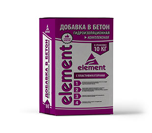 Добавка в бетон комплексная гидроизоляционная ЭЛЕМЕНТ W12